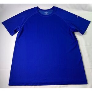 Fabletics Mens XL Blue Athletic Activewear Training T Shirt‎ Top